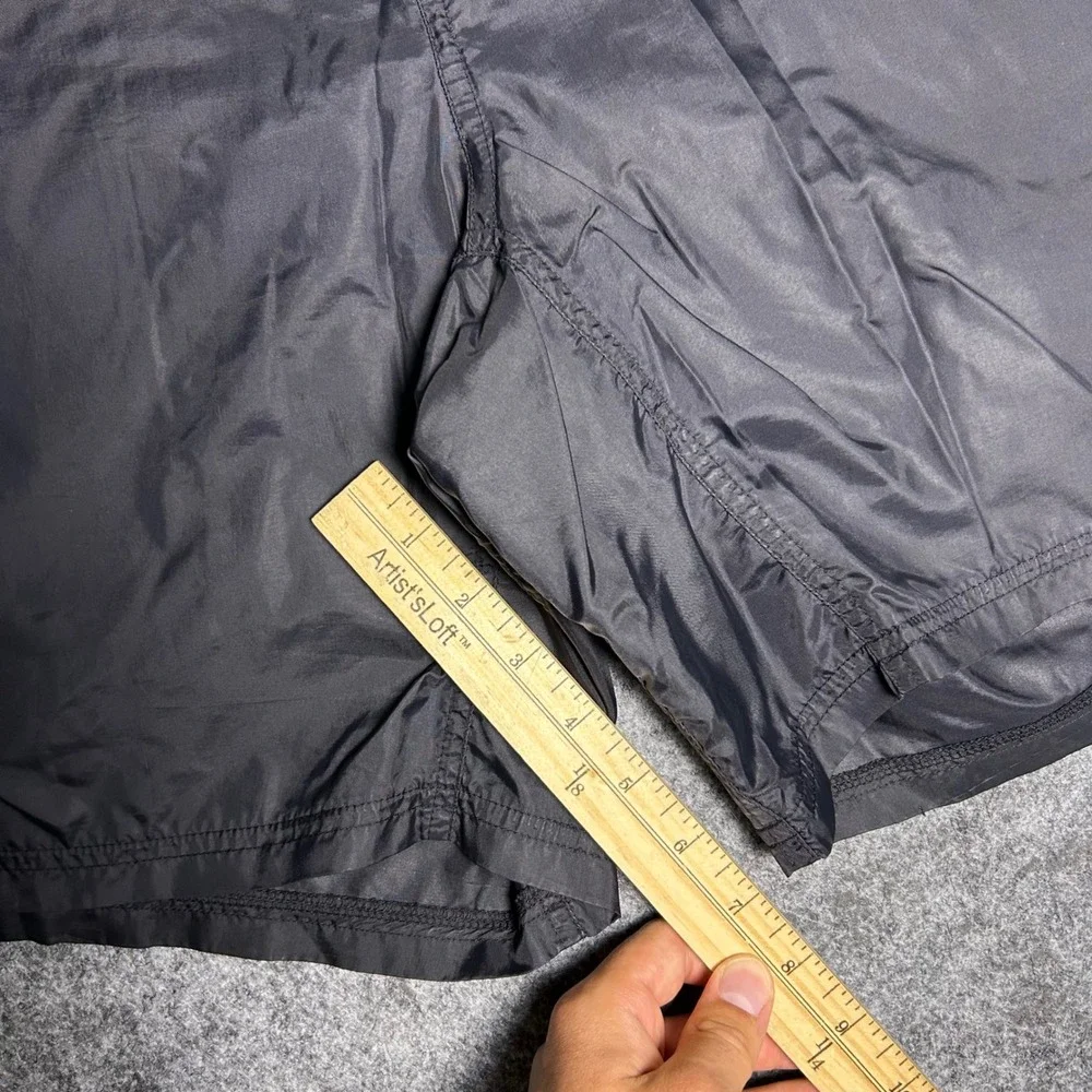 Nike Vintage Black Nylon Swim Trunks Shorts 90s Y2K‎ Size Large